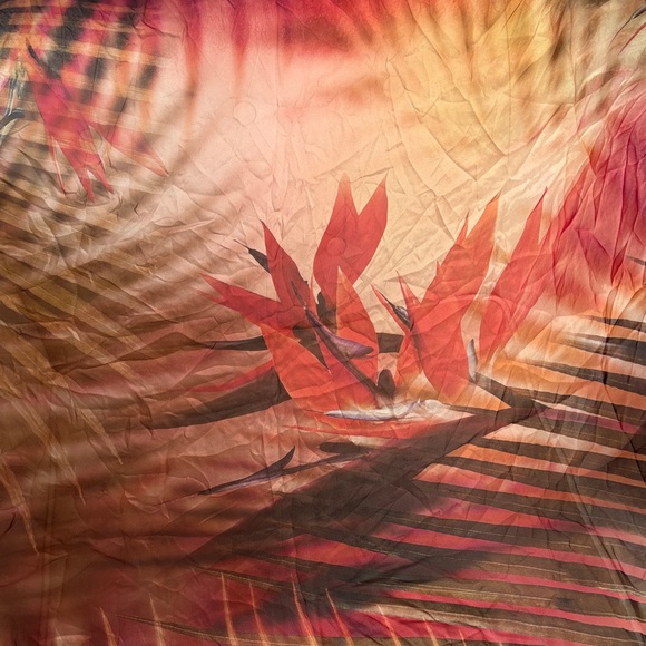 Elegant Multicolor Women's Scarf - Picture 3 of 10